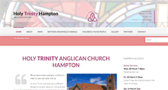 Desktop Screenshot of holytrinityhampton.org.au